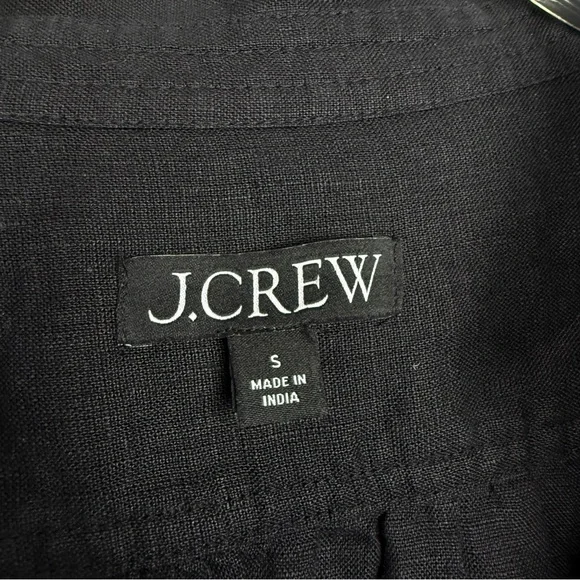 J Crew 2024 Bungalow Popover Maxi Linen Summer Dress - Picture 5 of 6